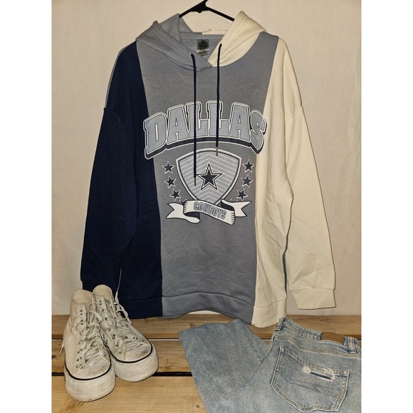 gameday couture Other - Dallas Cowboys Gameday Couture Hoodie Sweatshirt Tri Color Size XXL